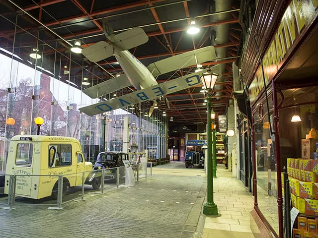 Interior of the Streetlife museum in Hull