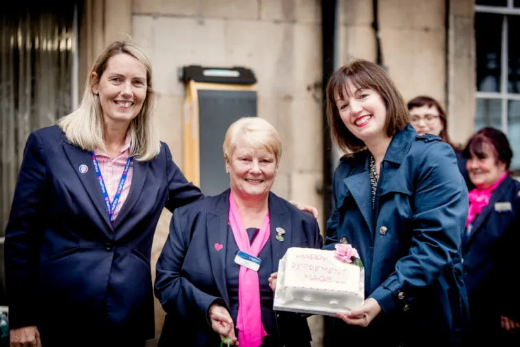 Hull Trains bids farewell as colleague Mags retires