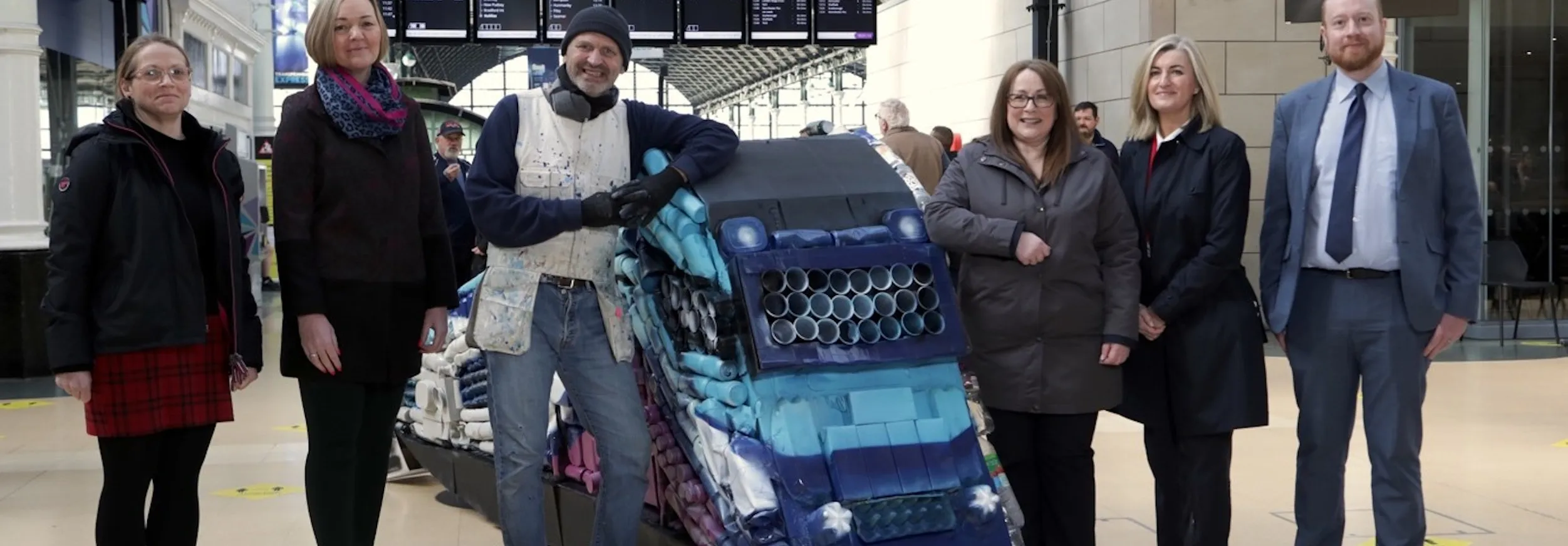 Global Recycling Day Hull Paragon Station
