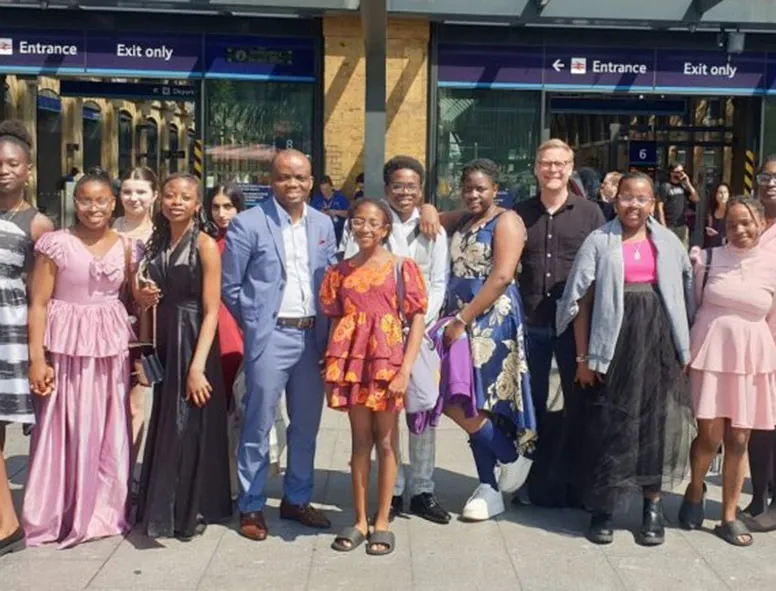 The team at Youth Aspire Connect at London Kings Cross