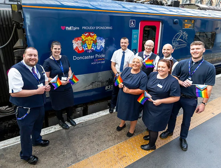 Hull Trains and Doncaster Pride partnership