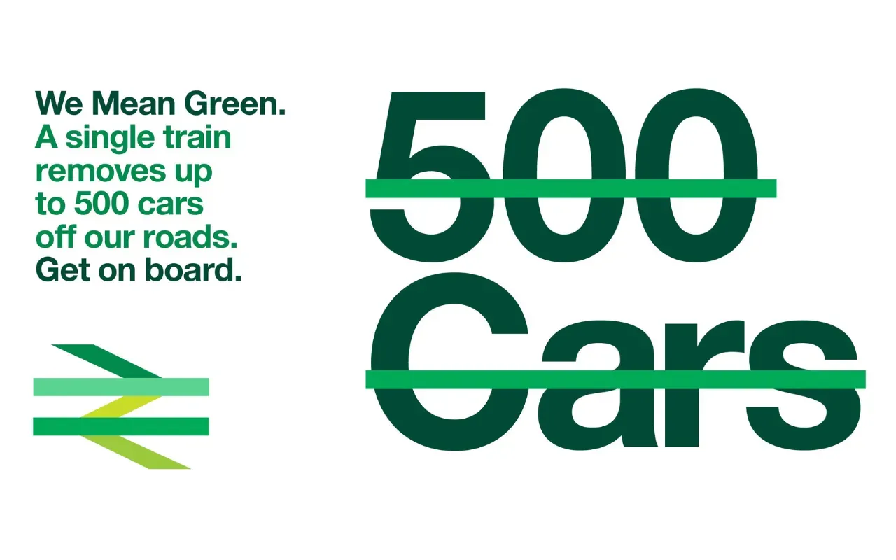 Train travel removes up to 500 cars off the road